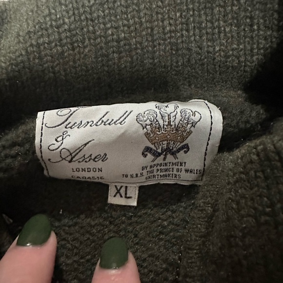 Turnbull and asser zip up sweater - Picture 4 of 9